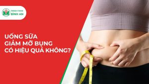 Uống Sữa Giảm Mỡ Bụng Có Hiệu Quả Không?